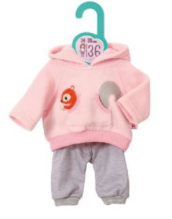DOLLA MODA - ENSEMBLE JOGGING ROSE 36 CM